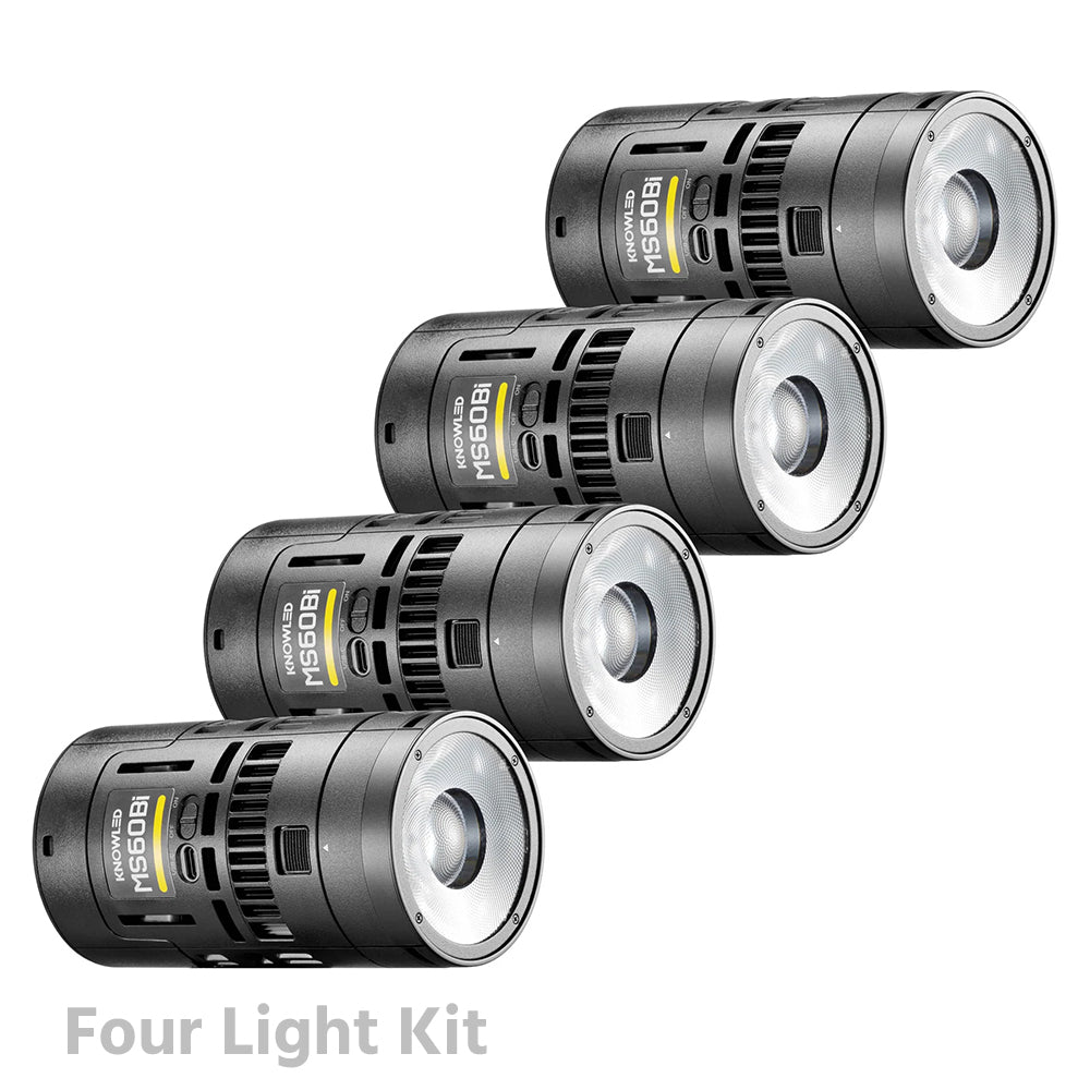 GODOX KNOWLED MS60Bi Super Compact Bi-Colour LED Video Light Fixture