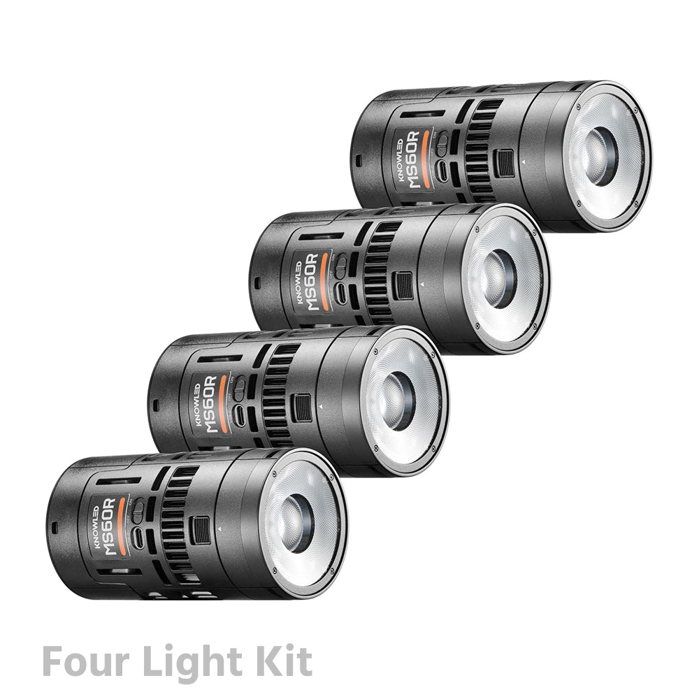GODOX KNOWLED MS60R Super Compact RGB LED Video Light Fixture