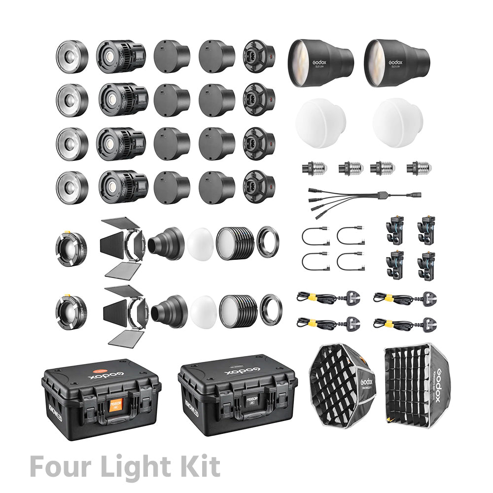 GODOX KNOWLED MS60R Super Compact RGB LED Video Light Fixture