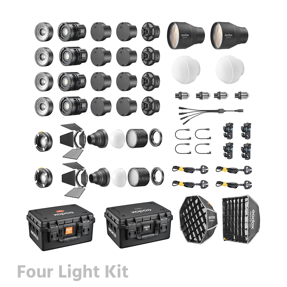 GODOX KNOWLED MS60Bi Super Compact Bi-Colour LED Video Light Fixture