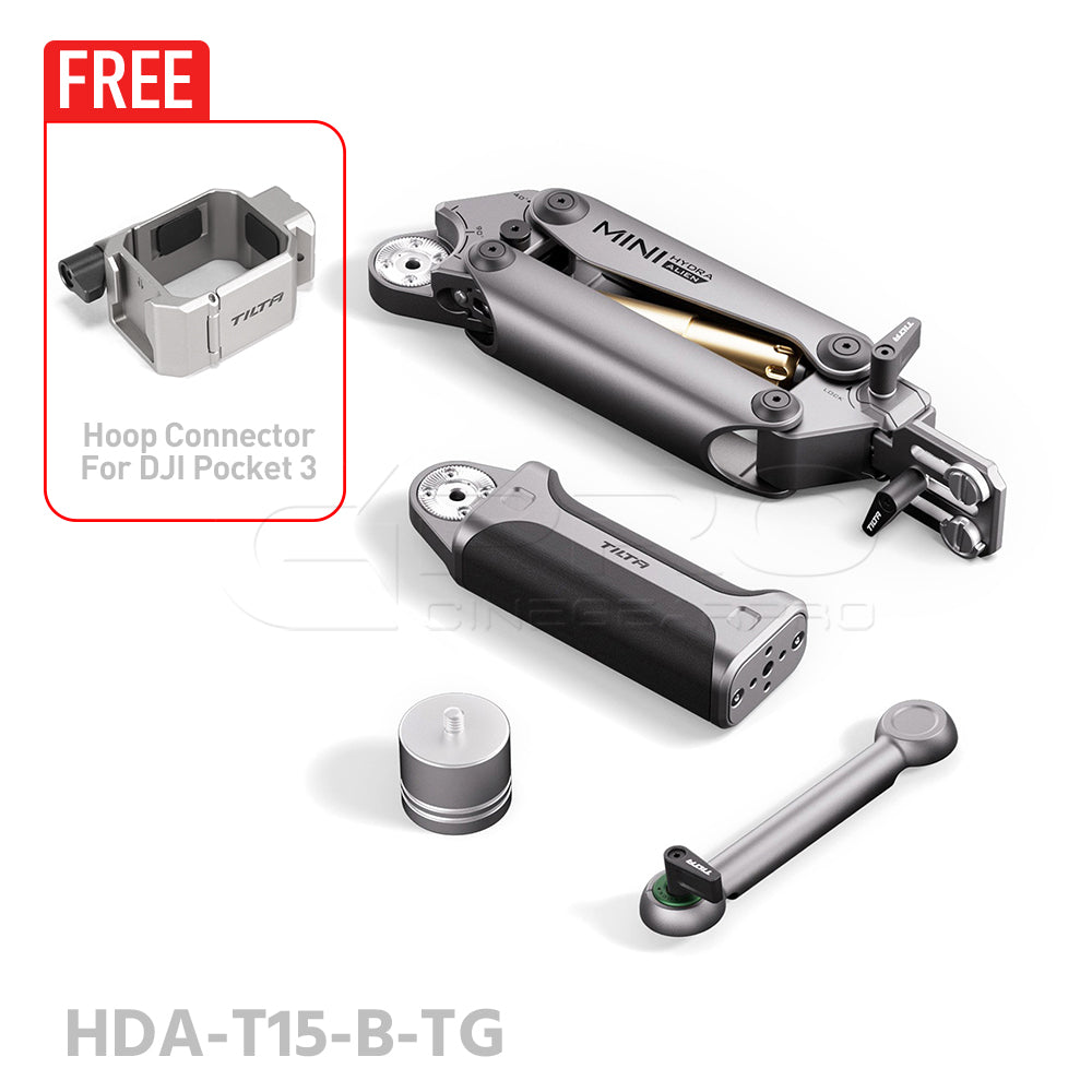 TILTA HDA-T15 Hydra Alien Mini Car Mounting System - Titanium Gray