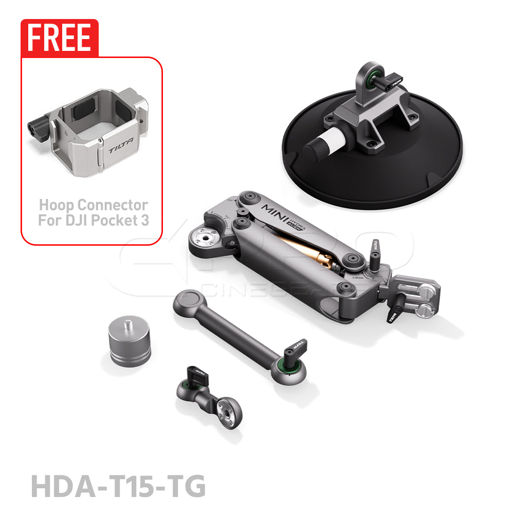 TILTA HDA-T15 Hydra Alien Mini Car Mounting System - Titanium Gray