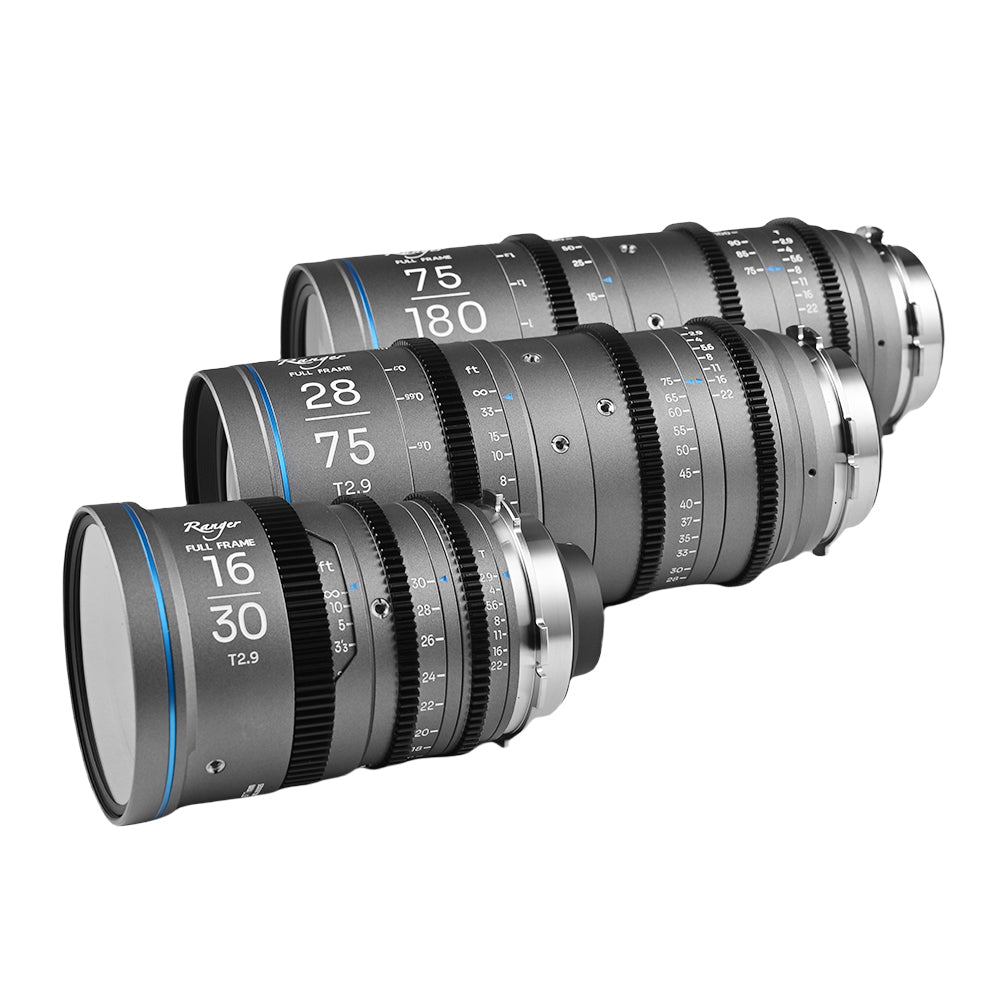 Laowa Ranger FF (16-30mm,28-75mm,75-180mm) Cine Lens 3-Lens Bundle