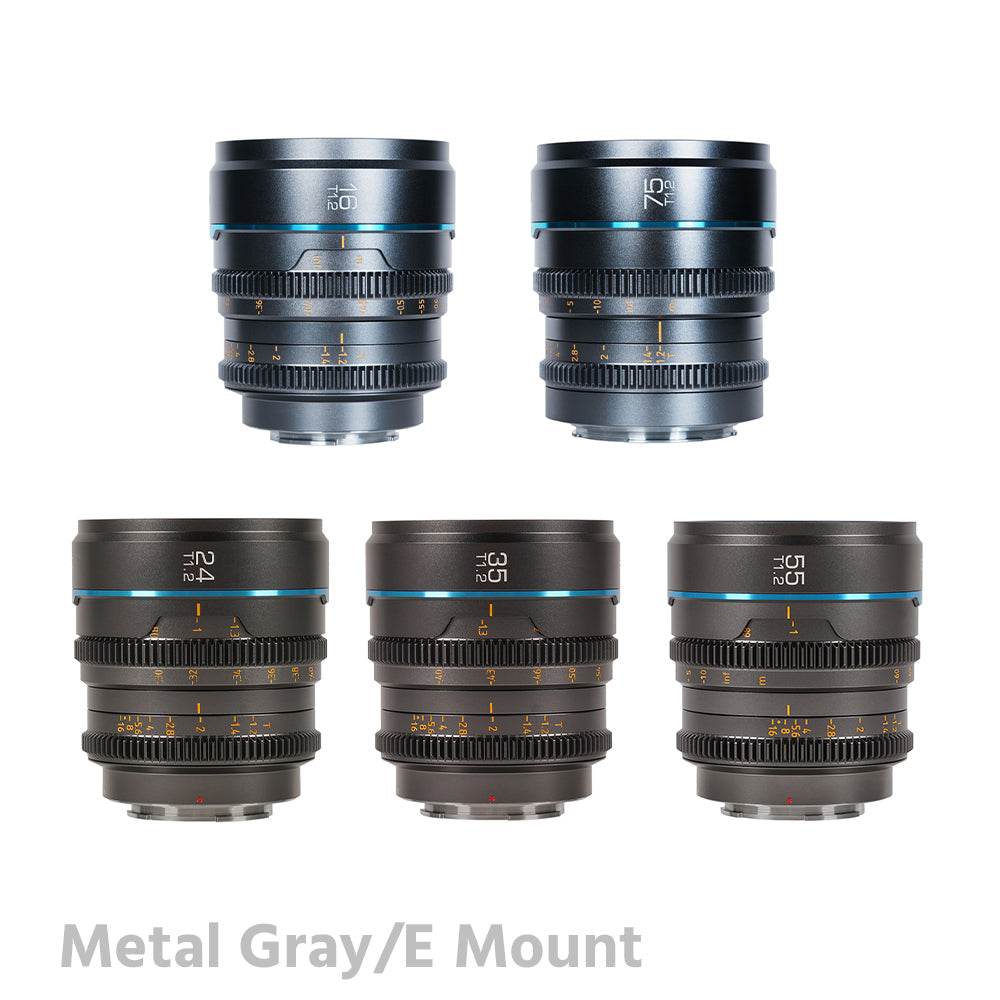 SIRUI Night Walker S35 Cine 5 Lens Set