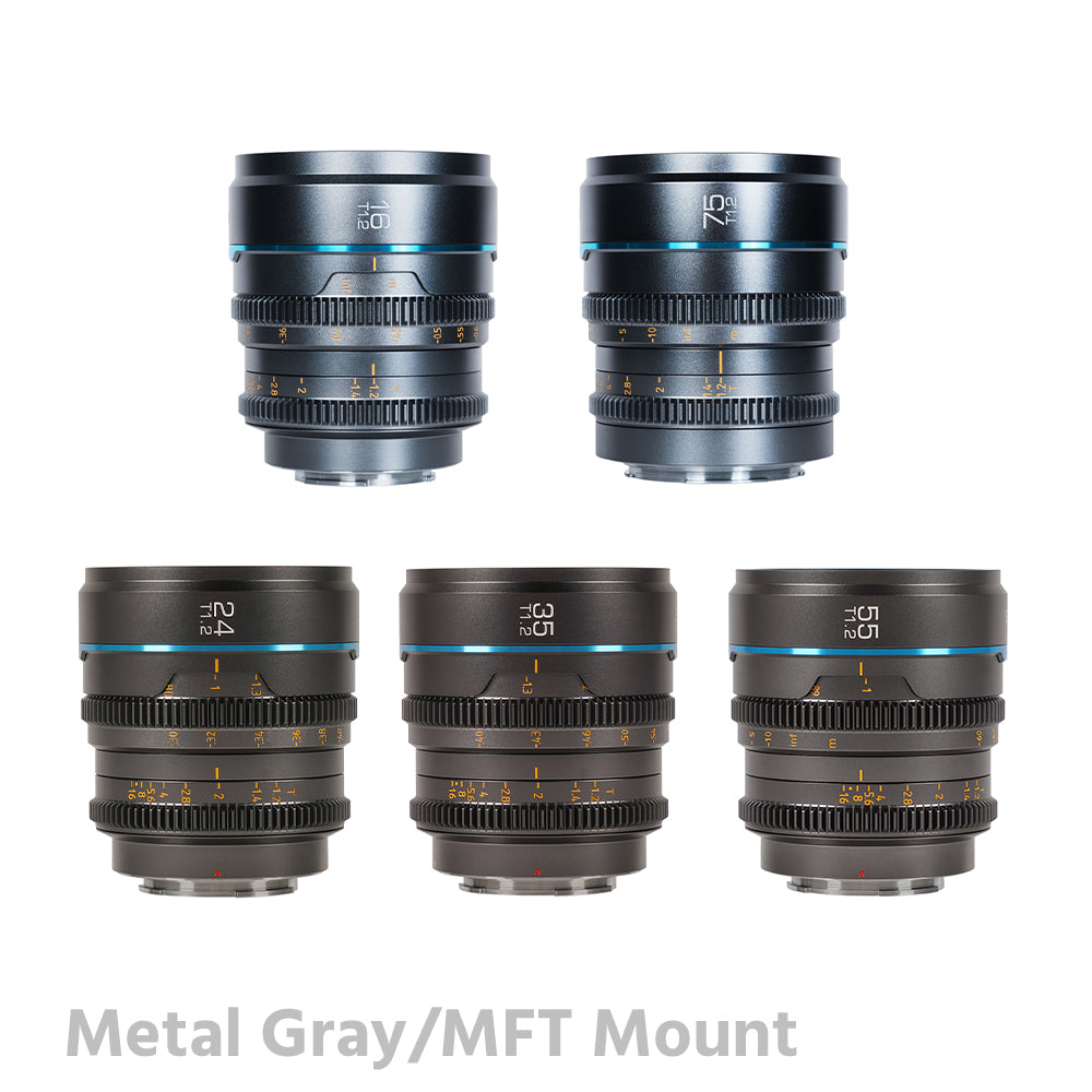 SIRUI Night Walker S35 Cine 5 Lens Set