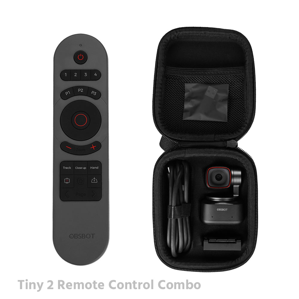OBSBOT Tiny 2 PTZ 4K Webcam With AI-Powered Tracking