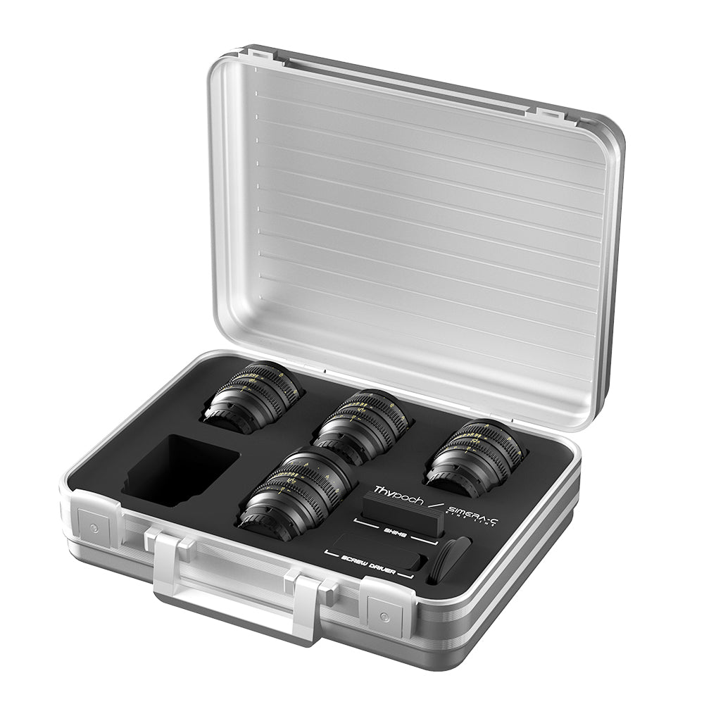 Thypoch Simera-C Full-frame cine 4-lens kit 28/35/50/75mm T1.5(E Mount)