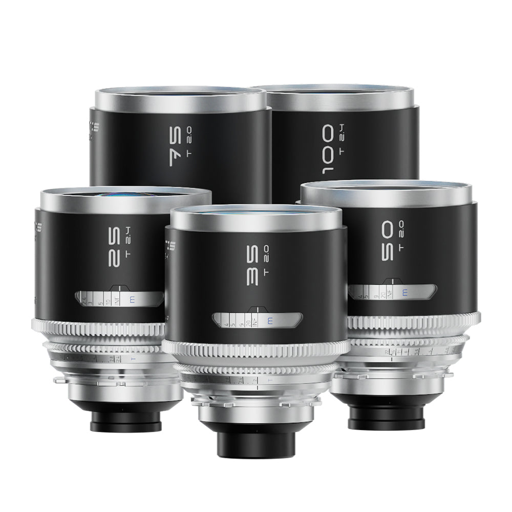 BLAZAR MANTIS 1.33X Full Frame Anamorphic Lens 5 Lens Kit
