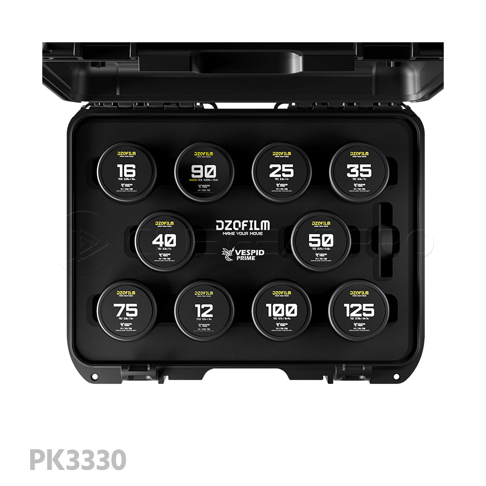 DZOFILM VESPID Prime 10 Lens Bundle Kit