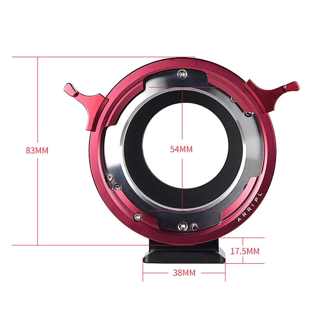 CGPro PL-EOS R Arri PL to CANON RF Mount Cameras Lens Mount Adapter For EOS R/RP/R5/R6
