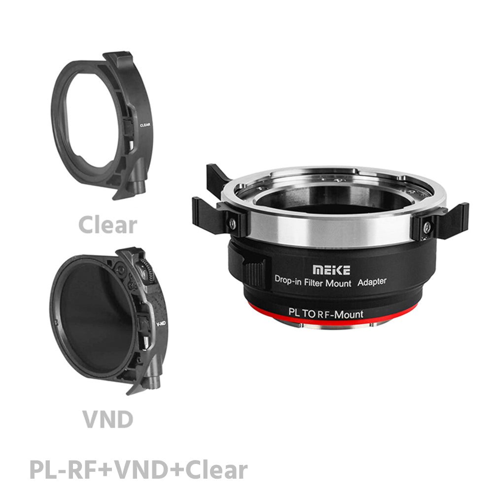 MEIKE Drop-in Filter Mount Adapter for PL Mount Cine Lens PL-E/PL-L/PL-RF/PL-X/PL-Z