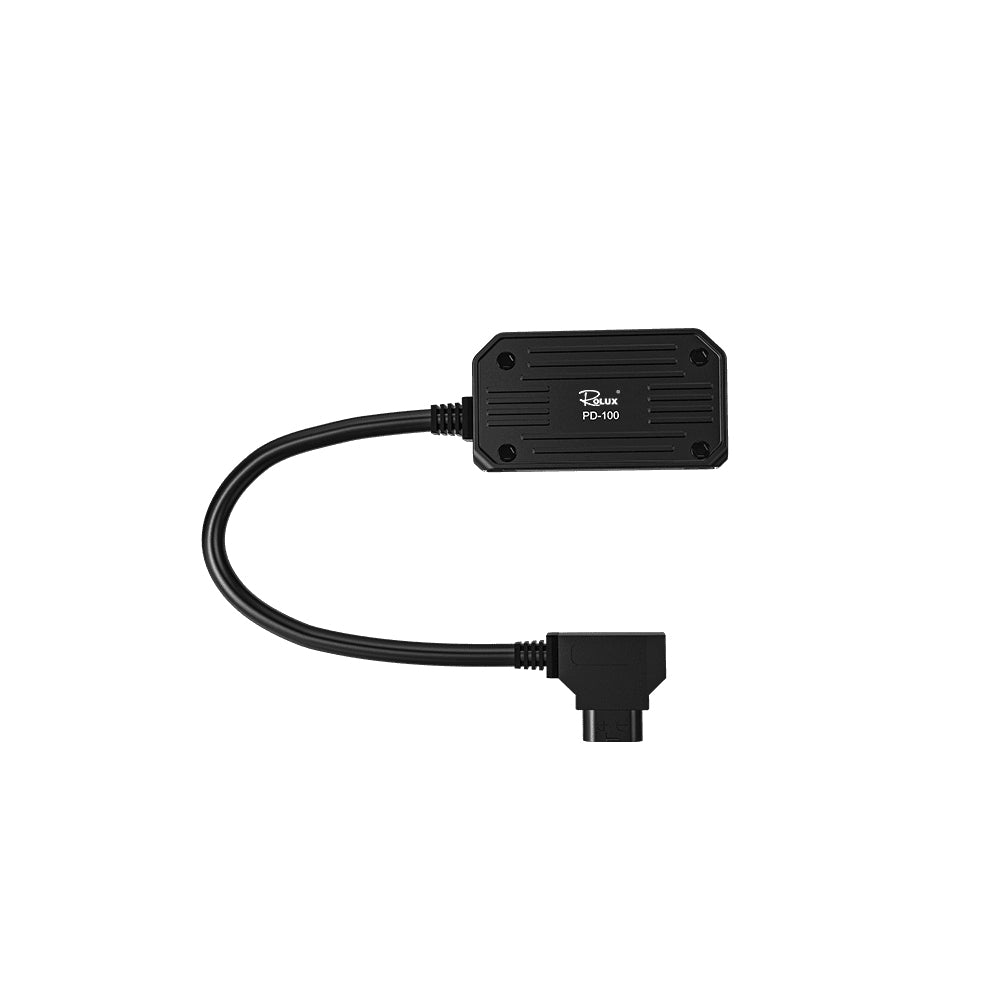 Rolux PD-100 D-Tap to USB-C Bi-Directional Charging Adapter