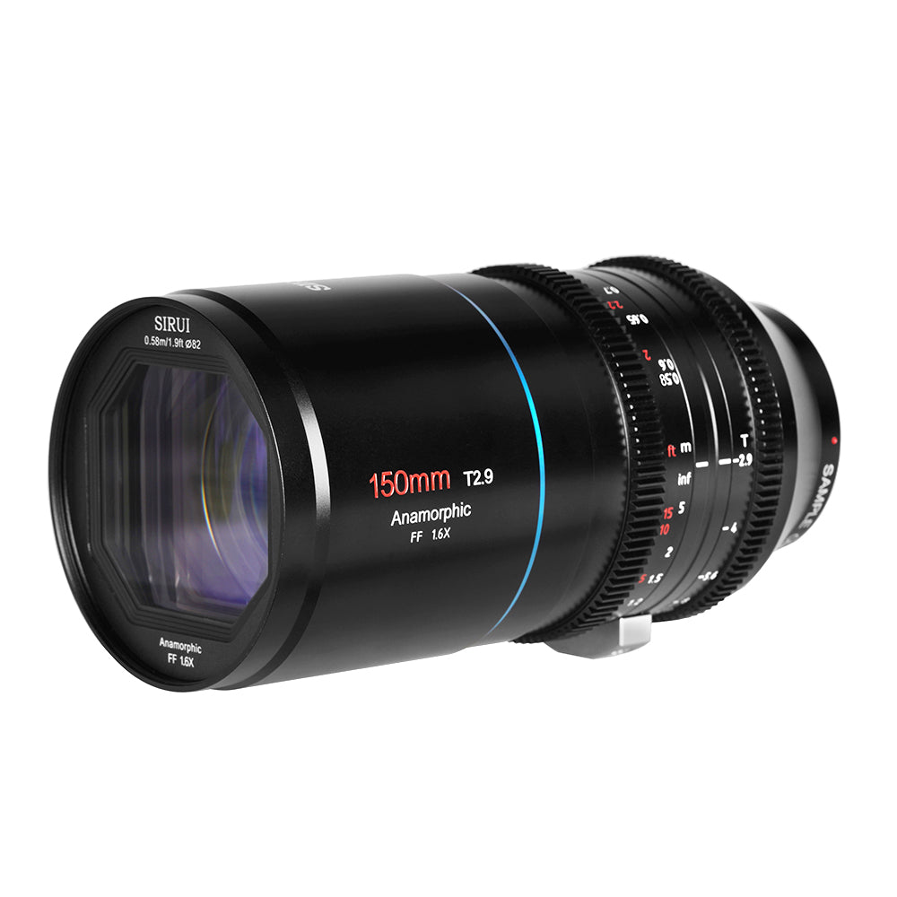 SIRUI Venus 150mm T2.9 1.6x Full-Frame Anamorphic Lens(L/E/RF/Z Mount)