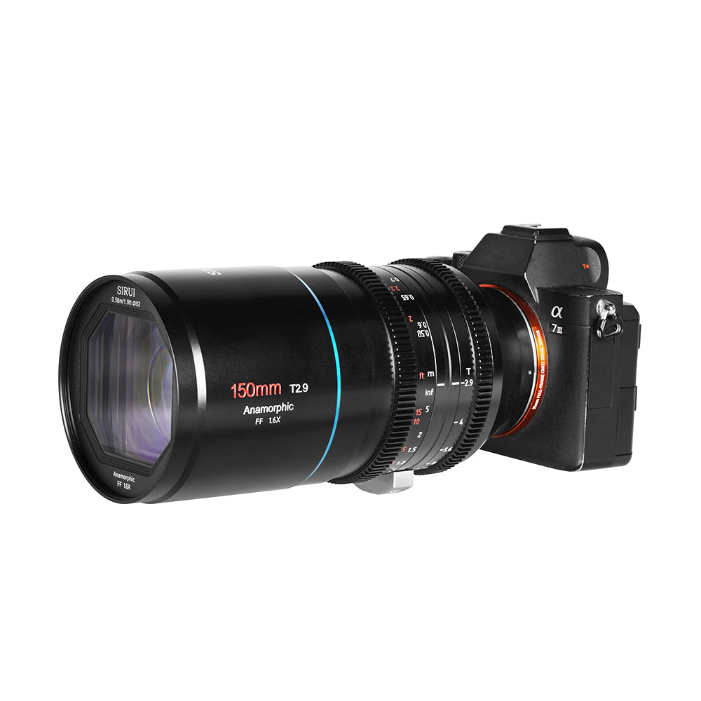 SIRUI Venus 150mm T2.9 1.6x Full-Frame Anamorphic Lens(L/E/RF/Z Mount)