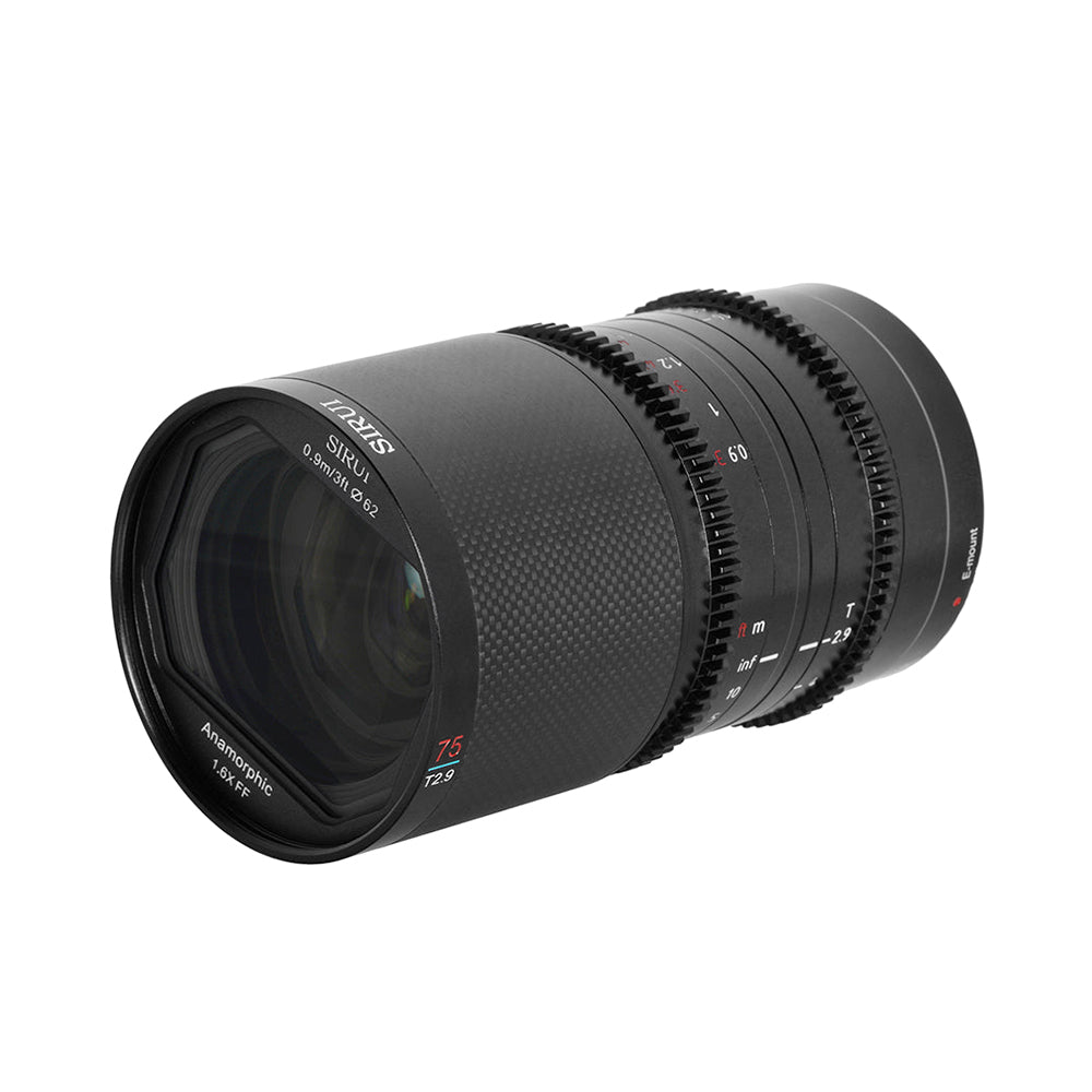 SIRUI Saturn 75mm Full-frame Carbon Fiber Anamorphic Lens