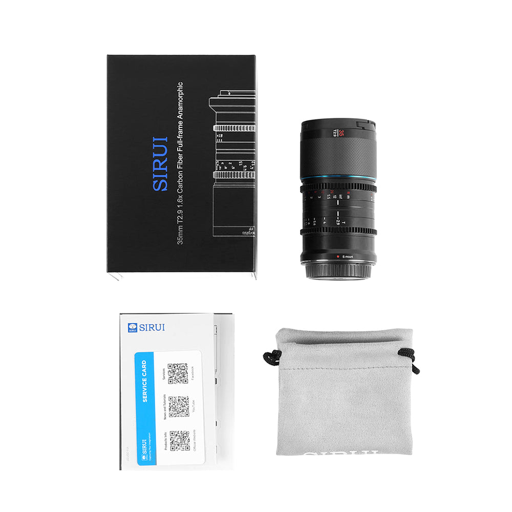 SIRUI Saturn 35mm Full-frame Carbon Fiber Anamorphic Lens