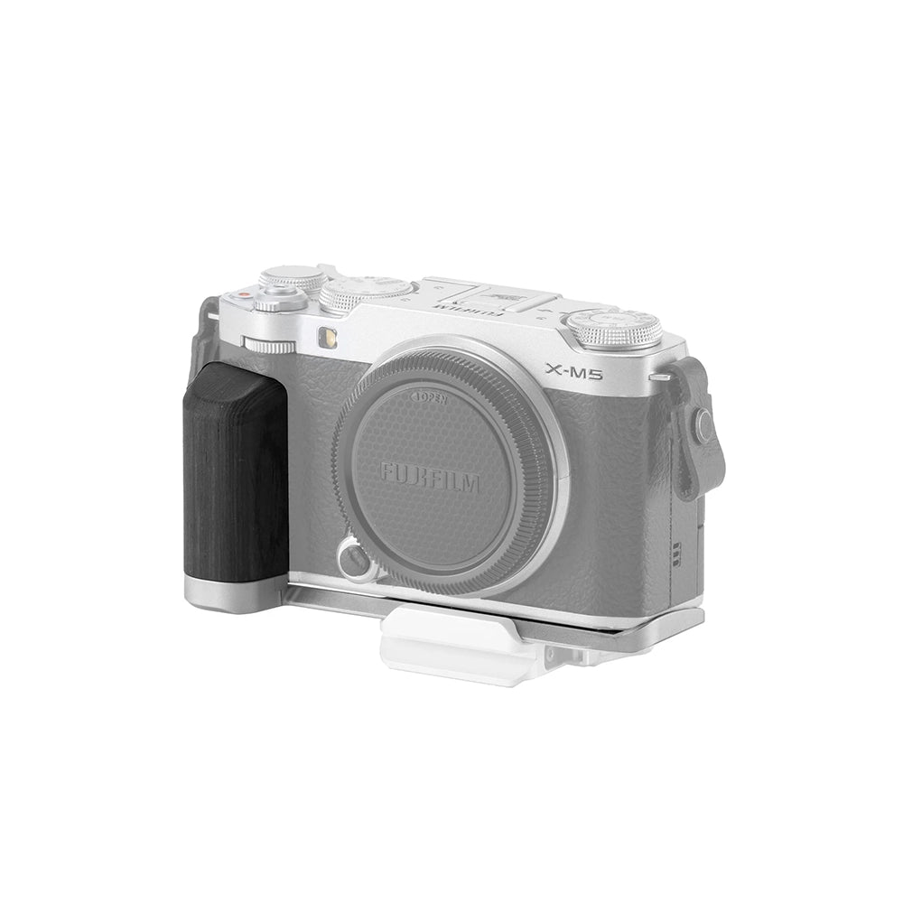 TILTA TA-T73-WG Mounting Baseplate with Wooden Grip for Fujifilm X-M5