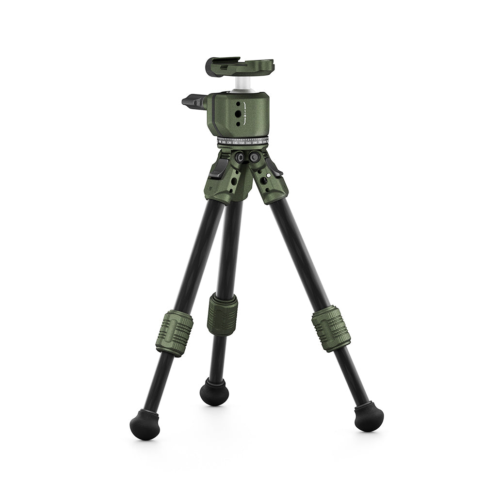 TiLTA BT03 Tabletop Ball Head with 1-Stage Carbon Fiber Tripod Legs (3KG)