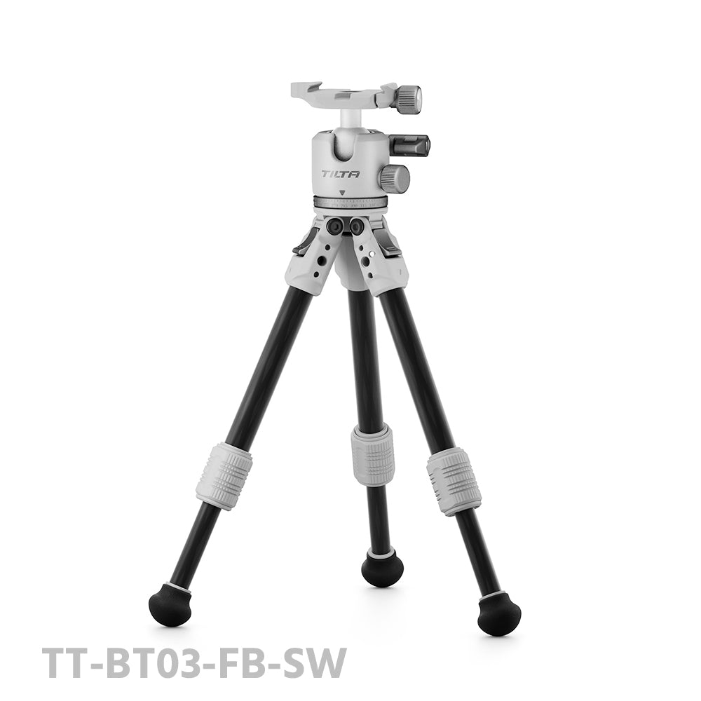 TiLTA BT03 Tabletop Ball Head with 1-Stage Carbon Fiber Tripod Legs (3KG)