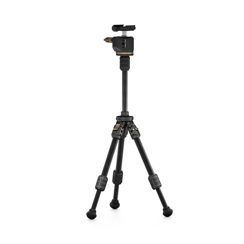 TiLTA BT03E Tabletop Ball Head with 1-Stage Carbon Fiber Tripod Legs (3KG) Extendable Edition