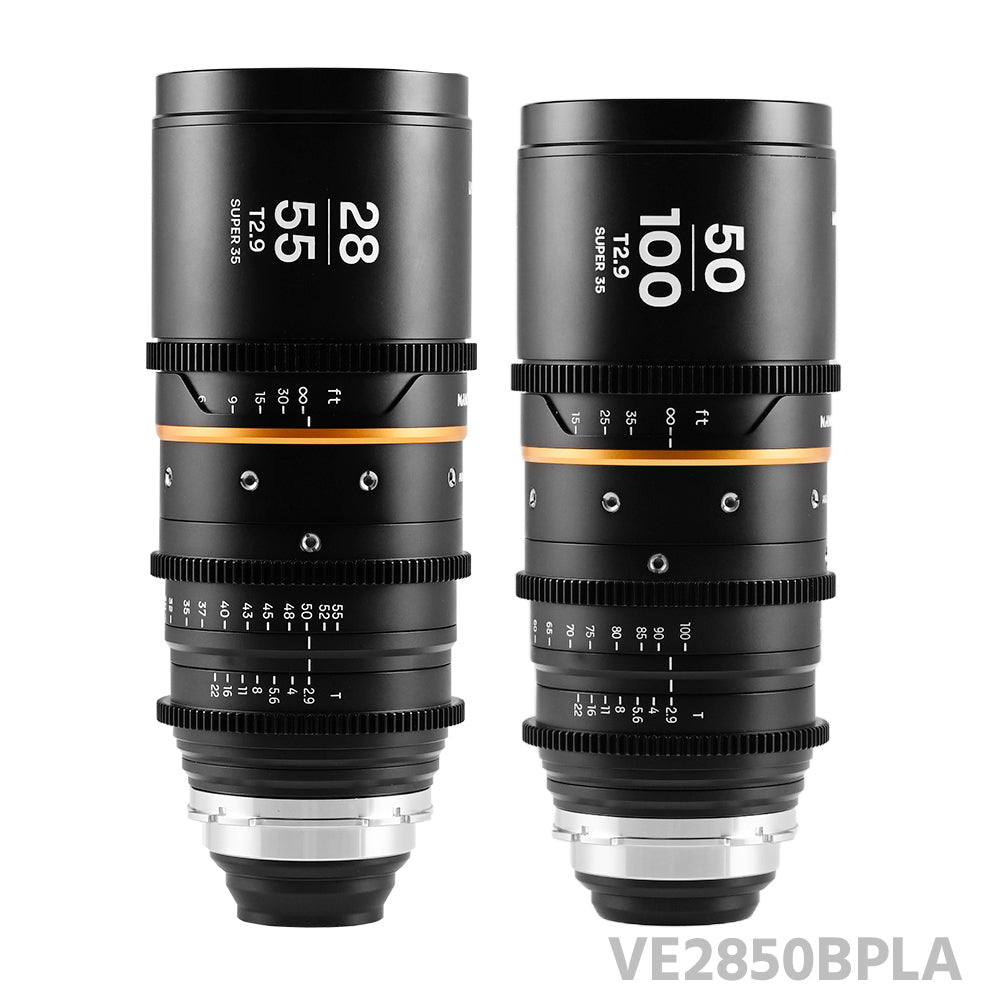 Laowa Nanomorph S35 Zoom Anamorphic Lens 2-Lens Bundle (28-55mm, 50-100mm)