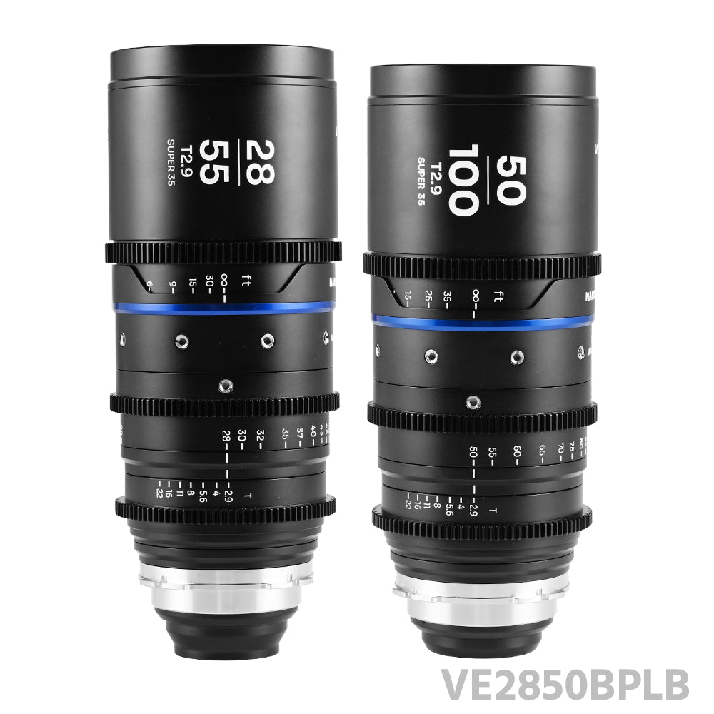 Laowa Nanomorph S35 Zoom Anamorphic Lens 2-Lens Bundle (28-55mm, 50-100mm)