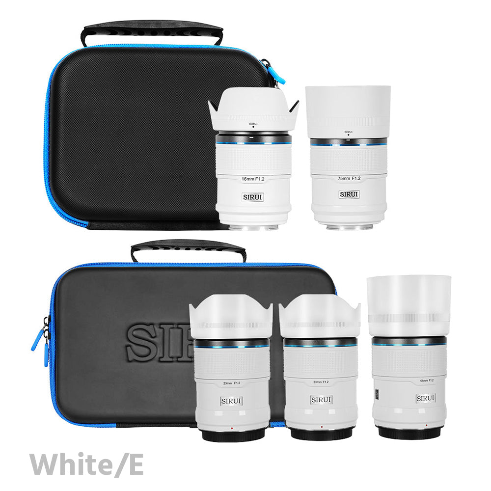 SIRUI Sniper 16/23/33/56/75mm F1.2 APS-C Frame Autofocus Lens Set