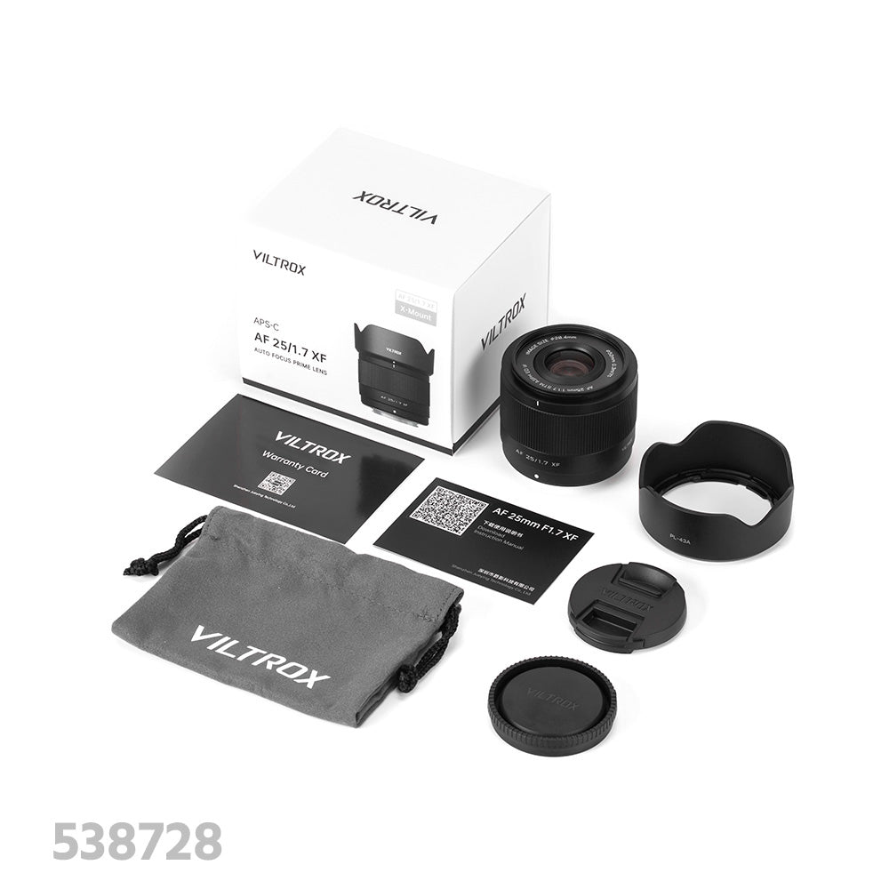 Viltrox AF 25mm f/1.7 Air Lens E/Z/X Mount
