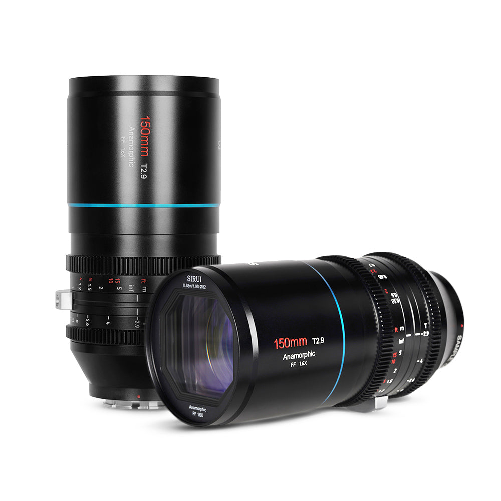 SIRUI Venus 150mm T2.9 1.6x Full-Frame Anamorphic Lens(L/E/RF/Z Mount)