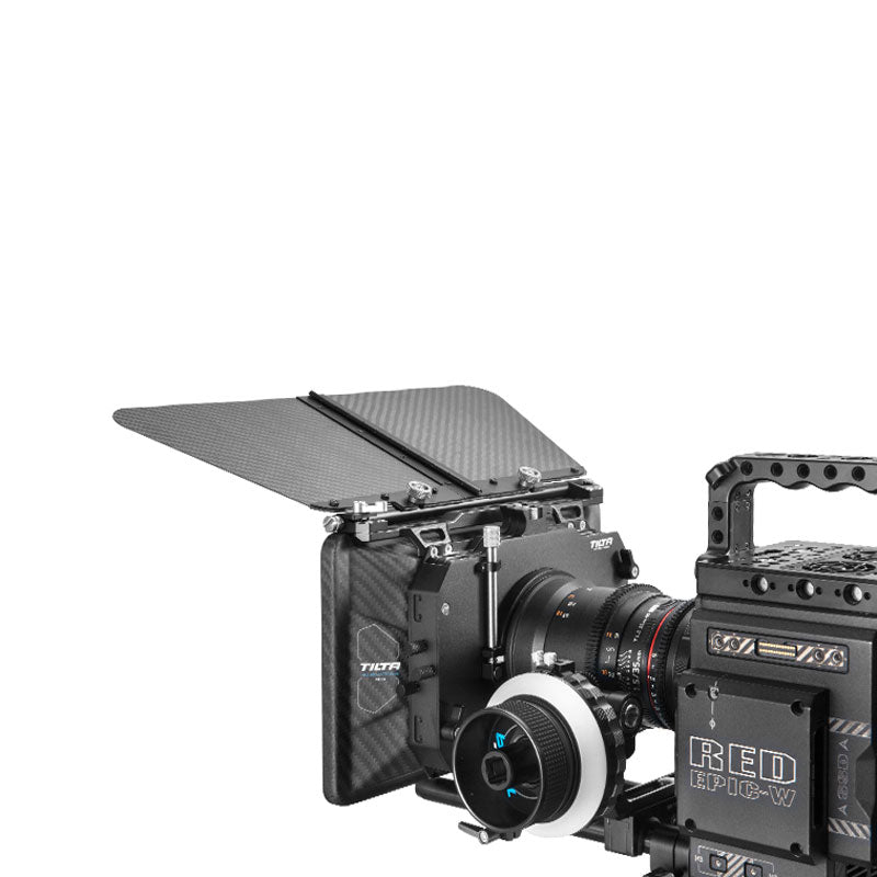 TiLTA 4×5.65 Carbon Fiber Matte Box (Clamp-on) with Single Backing