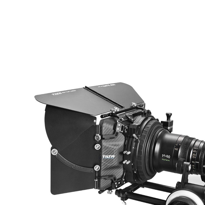 TiLTA 4×5.65 Carbon Fiber Matte Box (Clamp-on) with Single Backing