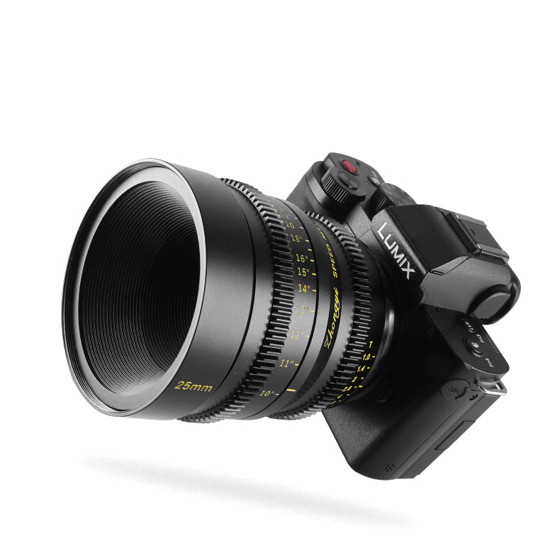 Mitakon 25mm T1.0 Speedmaster Cinema Lens MFT Mount