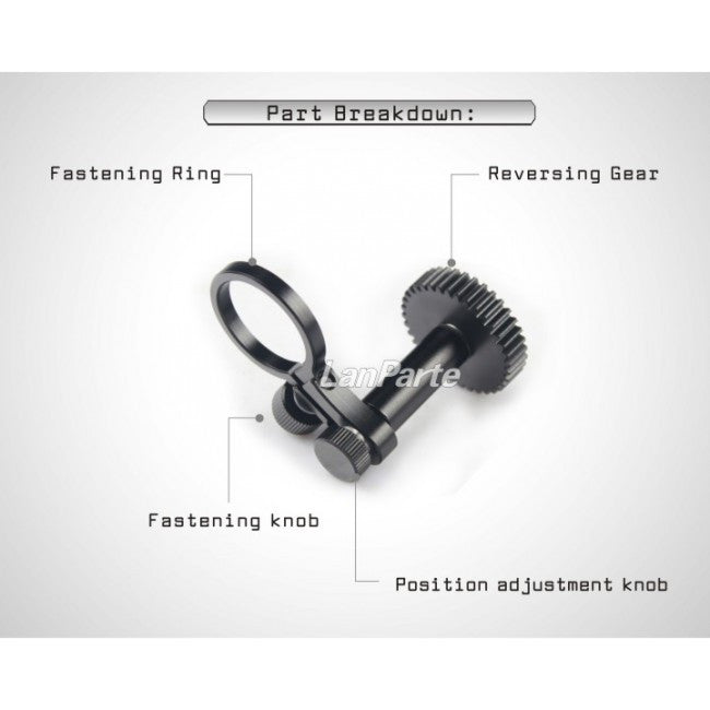 LanParte FFRG-01 Follow Focus Reversing Gear Module Drive Gear - CINEGEARPRO
