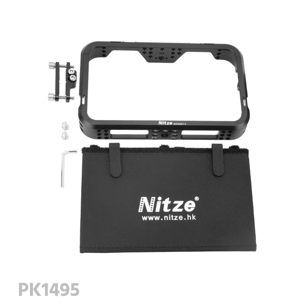 Nitze TP-SHOGUN 7 Monitor Cage Kit For ATOMOS SHOGUN 7