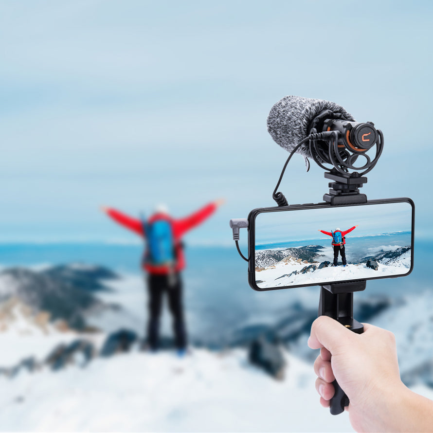 COMICA CVM-VM20 Multi-Functional Super Cardioid Condenser Shotgun Microphone