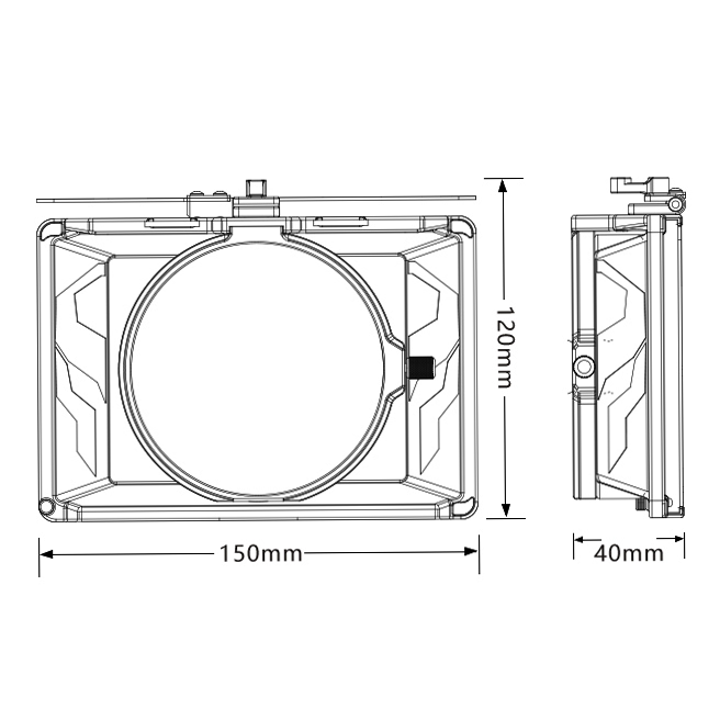 TiLTA MB-T15 Mini Clamp-On Matte Box Matte Box - CINEGEARPRO