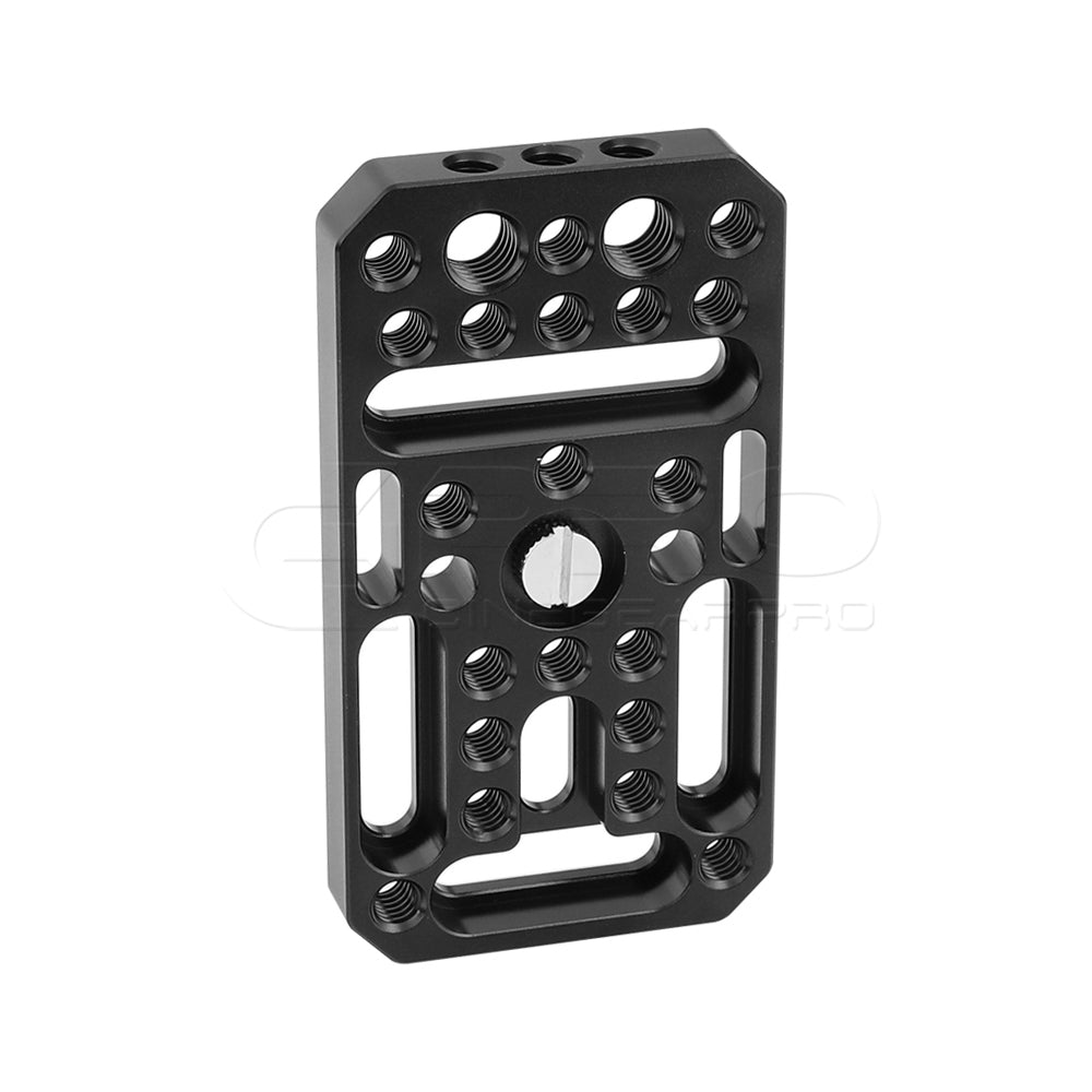 CGPro Multipurpose Cheese Plate Extension Platform With 1/4" & 3/8" Threads & Mounting Grooves Mounting Plate - CINEGEARPRO