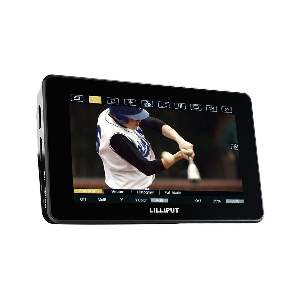 LILLIPUT HT5S 5.5" HDMI/SDI Ultra High 2000 Nits Brightness Touch On-Camera Control Monitor