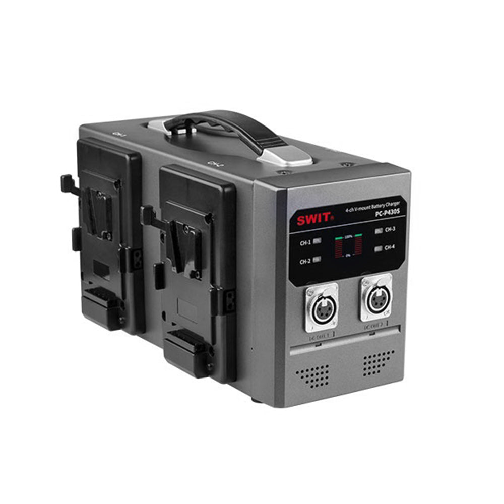 SWIT 4-ch V-mount Fast Charger