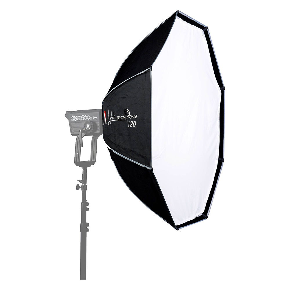 Aputure Light OctaDome 120 Bowens Mount Octagonal Softbox with Grid (47.2") For 1200d Pro/600x Pro/600d Pro/300X/300d II