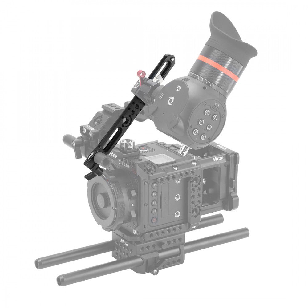 Nitze N49-NC NATO Rail with 15mm Rod Clamp (3“/5"/7")