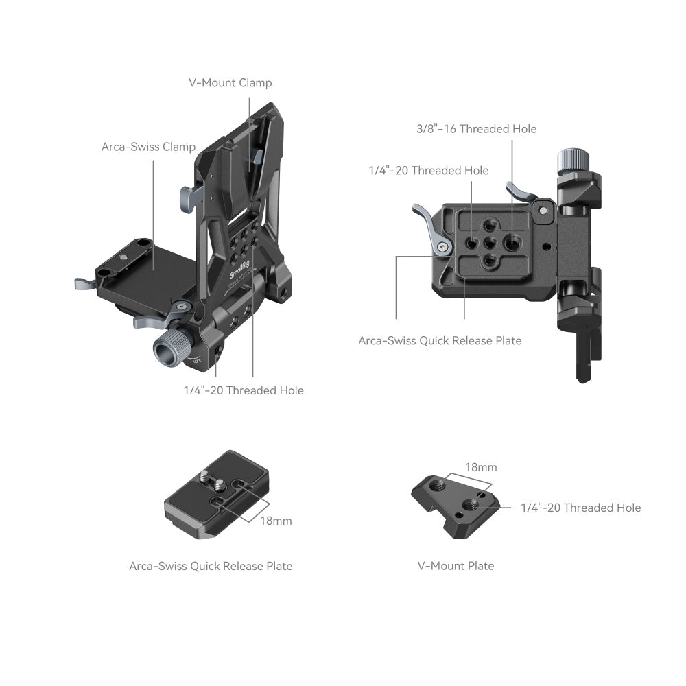 Smallrig 4064 V-Mount Plate