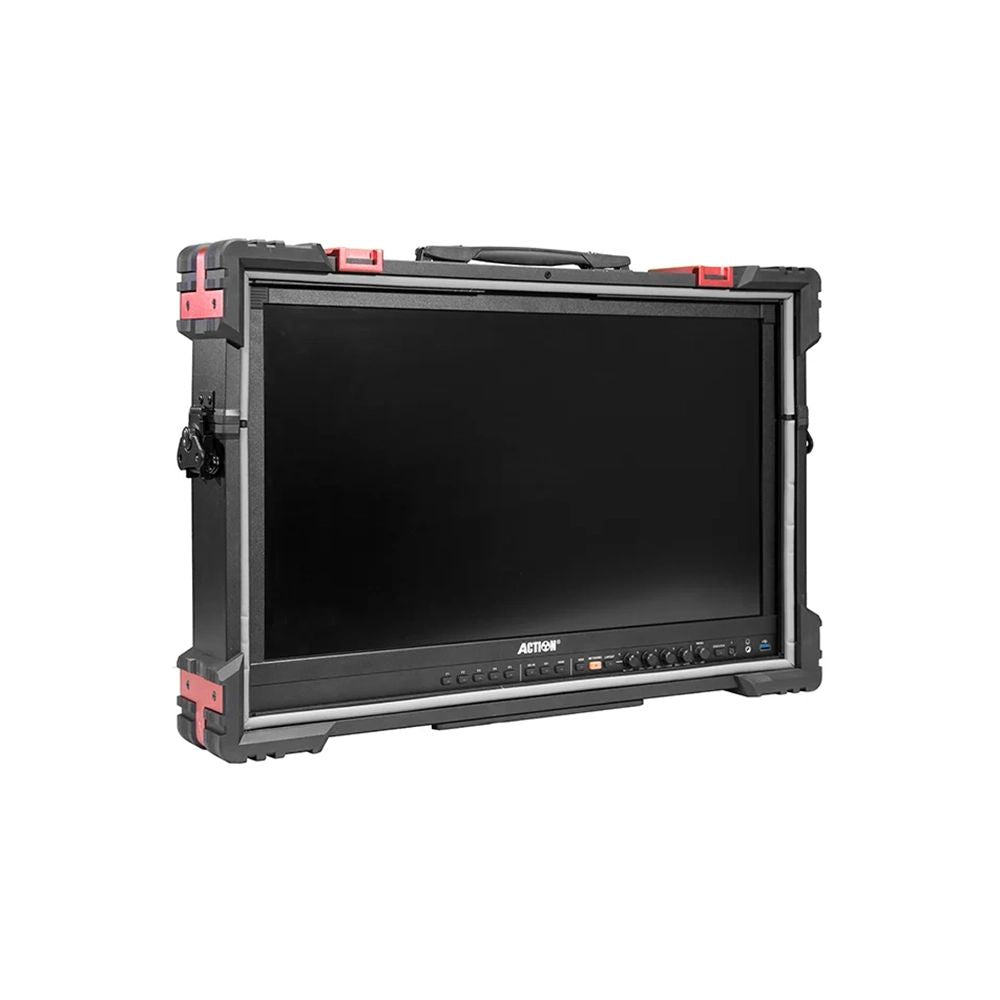 RUIGE-ACTION AT-2400HR 4K HDR 24 inch Monitor With Armor No.2 Case