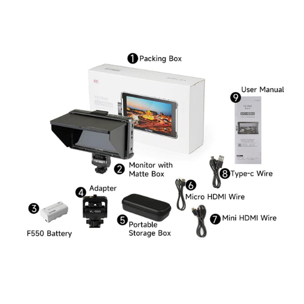 VILTROX DC-550 Pro Monitor