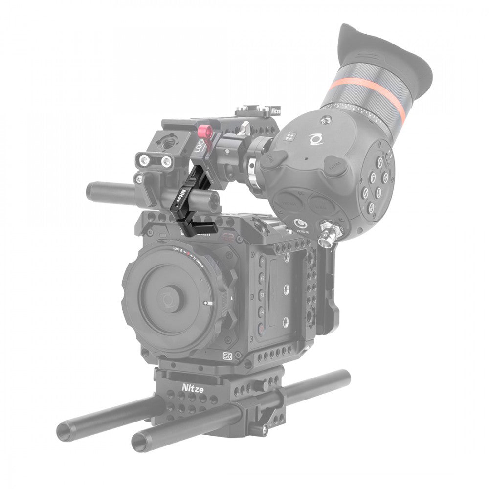 Nitze N49-NC NATO Rail with 15mm Rod Clamp (3“/5"/7")