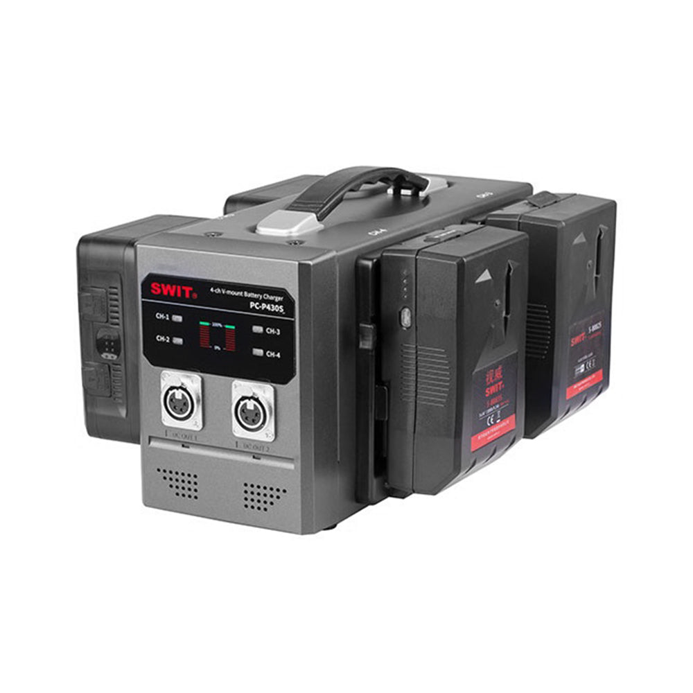 SWIT 4-ch V-mount Fast Charger