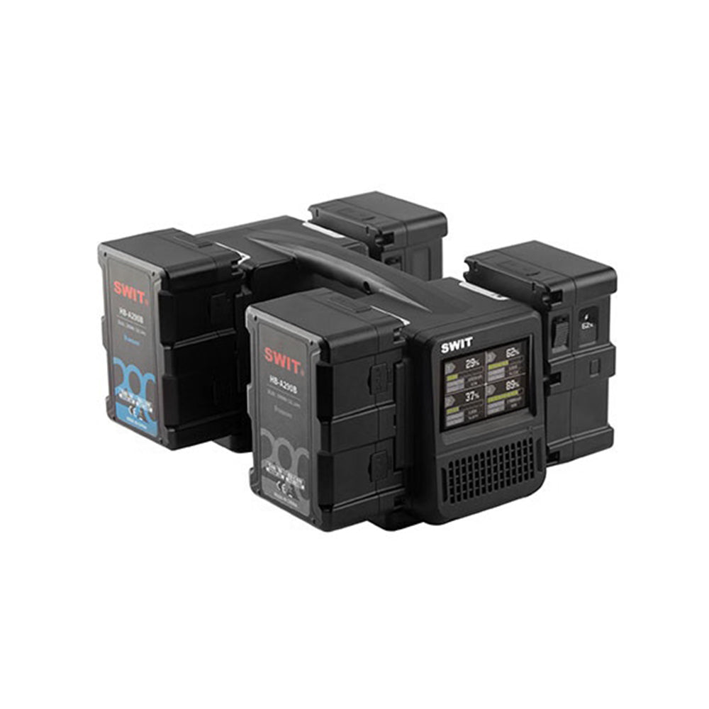 SWIT 4x100W Super Fast B-mount Charger
