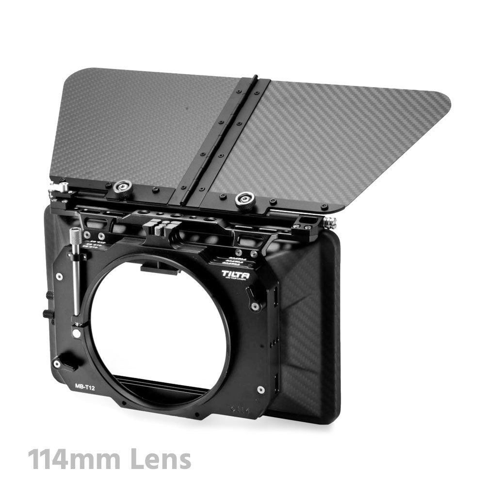 TiLTA 4×5.65 Carbon Fiber Matte Box (Clamp-on) with Single Backing