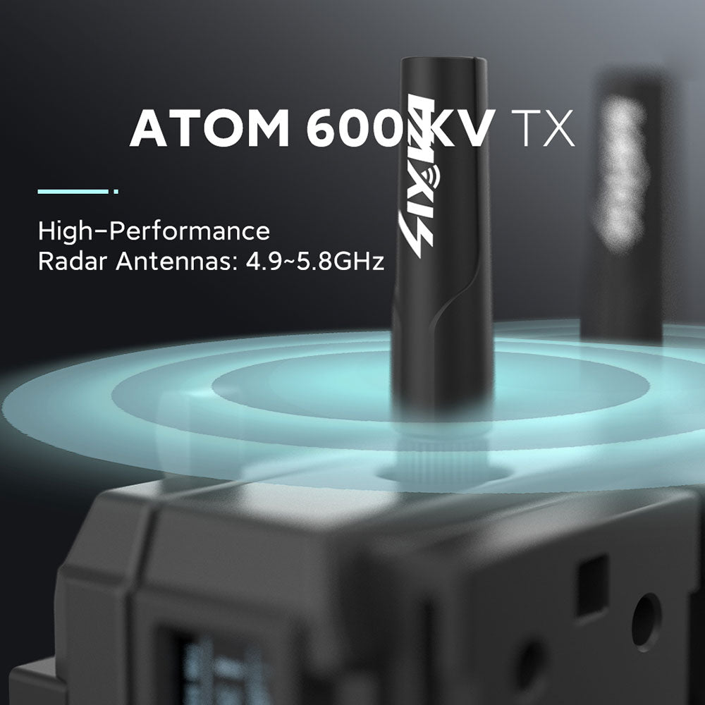VAXIS ATOM 600 KV SDI/HDMI Wireless Transmission System For RED KOMODO 600ft (White)