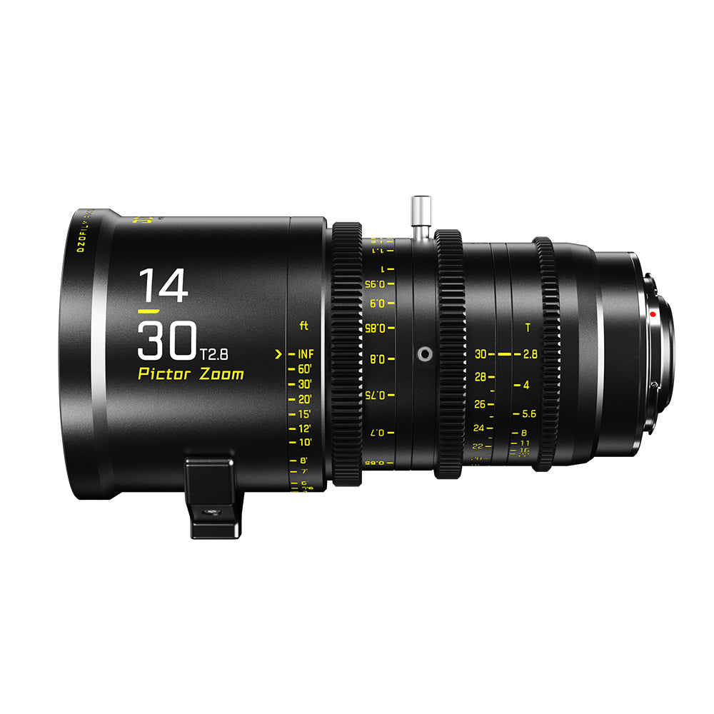 DZOFILM Pictor Zoom 14-30mm T2.8 Super35 Cinema Lens (PL&EF interchangeable Mount, Black)